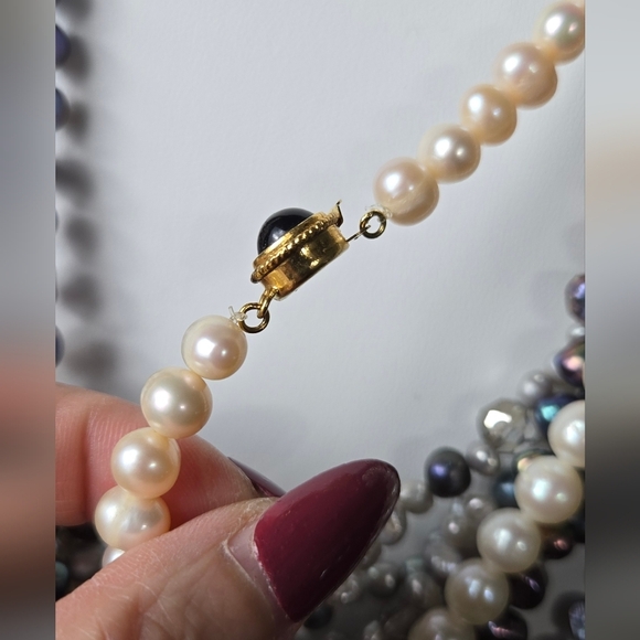 Rice & Baroque Pearl Jewelry Lot w/ Decor Pearl panda - Picture 14 of 16